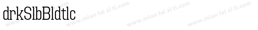 Adirek Slab Bold Italic字体转换
